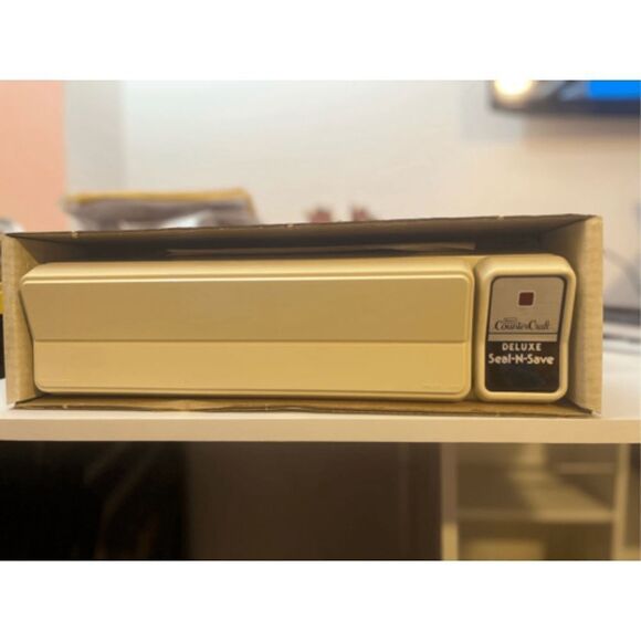 Sears Roebuck and Co. 1980 Seal-N-Save in box Vintage Almond - Picture 15 of 16